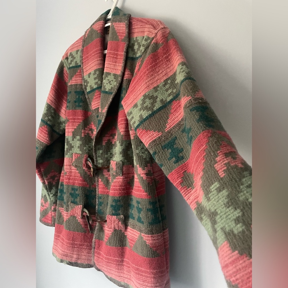 Vintage Eddie Bauer Navajo Wool Jacket